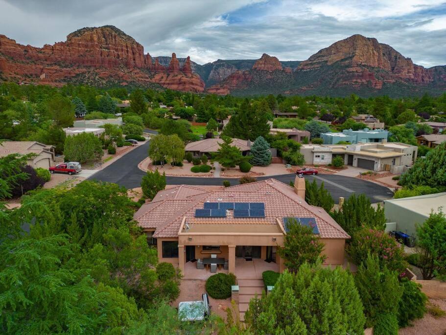 Amazing Luxury Home With Hot Tub & Views سيدونا المظهر الخارجي الصورة
